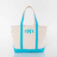 CB STATION Medium Classic Canvas Tote Bag for Women, Top Zipper Closure, Outer Pocket, Daily Essentials, Groceries, Traveling