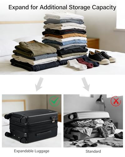 Expandable Luggage Sets 3 Piece (3 Count)