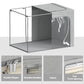 4 Pack Clothes Storage Bins with Metal Frame (4 Count)