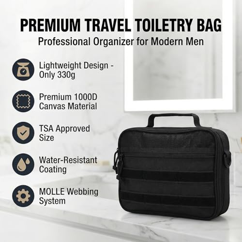 Tactical Toiletry Bag for Men