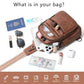 Sling Bag for Women Crossbody Bags Fanny Packs Over Shoulder Bag Sling Purse Backpack Vegan Leather Travel Handbag Purse Gifts Brown