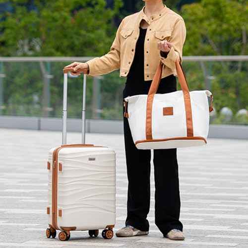 Expandable 22x14x9 Airline Approved 21" Carry On Luggage Set (3 Count)