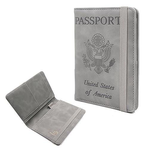 Premium Leather Passport Holder Covers Case