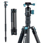73" 185cm Carbon Fiber Travel Tripod for Camera