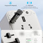 Air” Universal Travel Adapter 3 USB