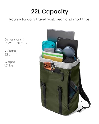 Flap Laptop Backpack
