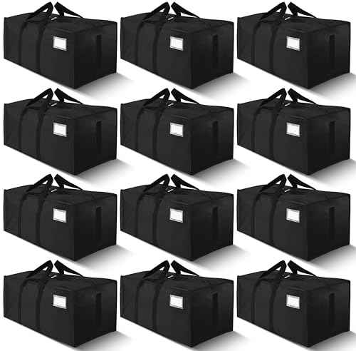 Supports 200lbs Heavy Duty Moving Bags (12 Count)