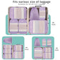 6 Set Space Saving Compression Packing Cubes Lightweight Packing Cube