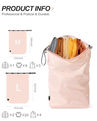 Compression Travel Laundry Bag for Dirty Clothes