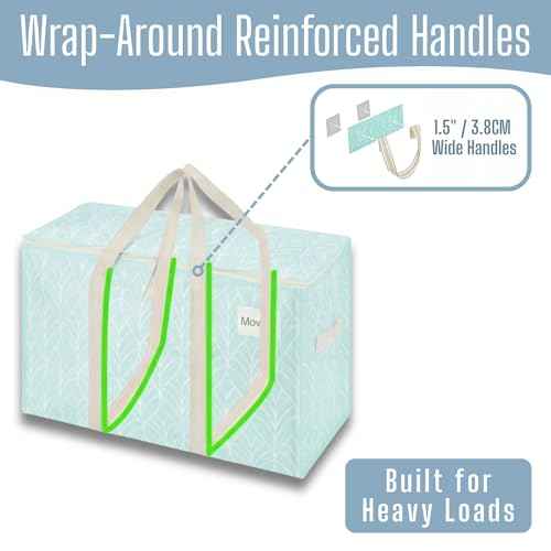 4 Pack Heavy Duty Moving Bags (4 Count)