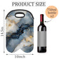 Wine Carrier Tote Personalized Bag for 2 Bottles