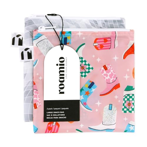 Roamio Reusable Sandwich and Snack Bags