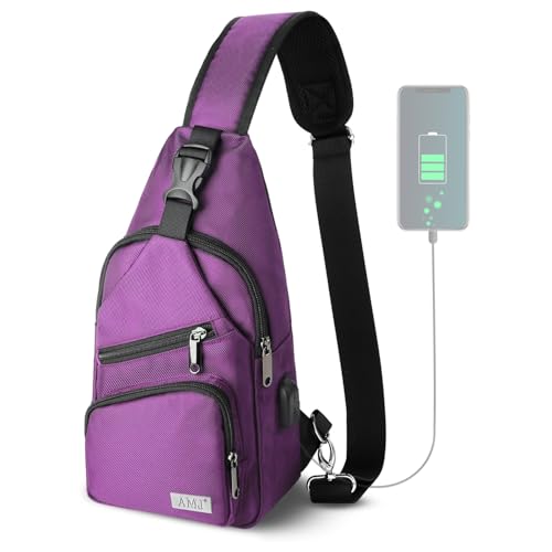 Crossbody Sling Bag Men Women