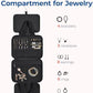 Travel Toiletry Bag with Jewelry Organizer