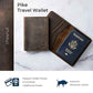 Standard Full Grain Crazy Horse Leather Passport Holder