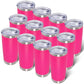 20oz Tumbler with Lid Stainless Steel Tumblers Insulated Mug Hot Pink 12P (12 Count)