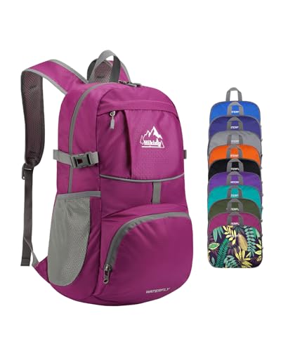 Small Lightweight Packable Hiking Backpack Foldable Travel Daypack