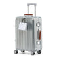 20 Inch Carry On Luggage with Leather Handle