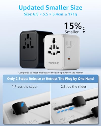 Pro” Universal Travel Adapter 3 USB