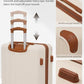 Luggage Set Lightweight and Durable Hardshell (5 Count)