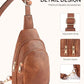 Crossbody Bags for Women Leather Sling Bag for Woman Travel Brown
