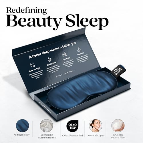 Pure Silk Sleep Mask [100% 6A Mulberry Silk