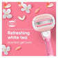 ComfortGlide White Tea Women's Razor 1 Handle + 4 Blade Refills (5 Count)