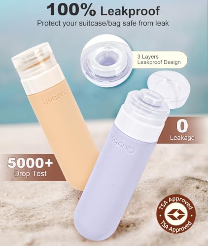 Travel Bottles for Toiletries (4 Count)