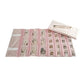 Travel Jewelry Roll Bag Portable Organizer Pouch With Grids&PVC Cover Storage Bags for Necklace