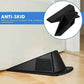 8 Pcs Heavy Duty Rubber Door Stops Wedge Stackable (8 Count)