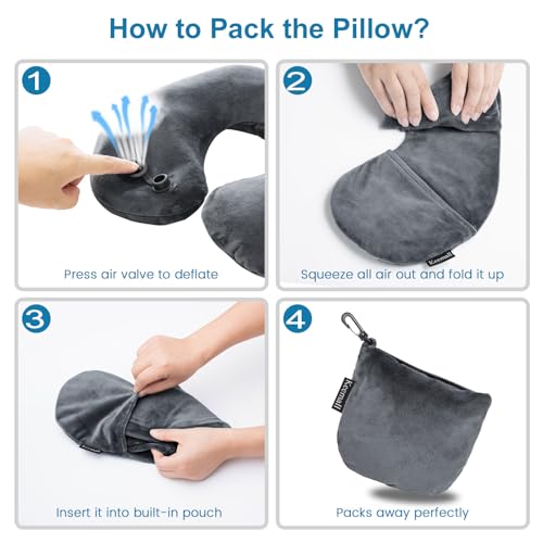 Inflatable Travel Neck Pillow