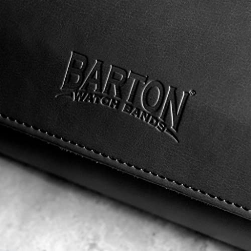 Barton Leather Watch Roll for 3 Watches