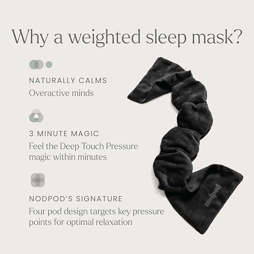 Patented Gentle Pressure Sleep Mask