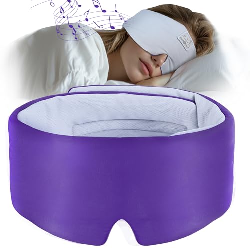 Ice Silk Sleep Headphones with Bluetooth Mask