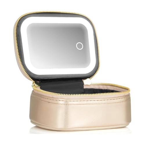 Mini Makeup Bag with Led Mirror