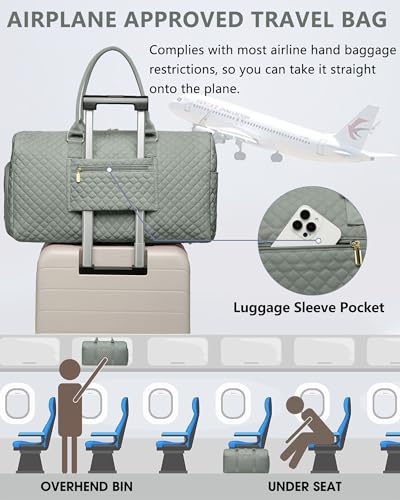 Women Weekender Travel Duffle Bag