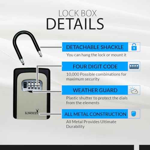 QCH 812 Extra Large Capacity Key Storage Box