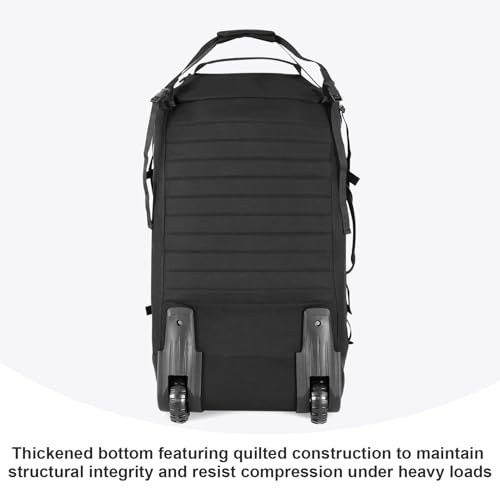 85L 29“ Foldable Rolling Backpack with Wheels