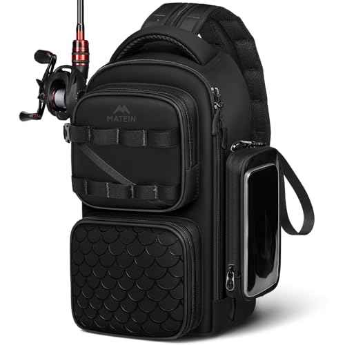 Fishing Bag with Removable Bait Binder