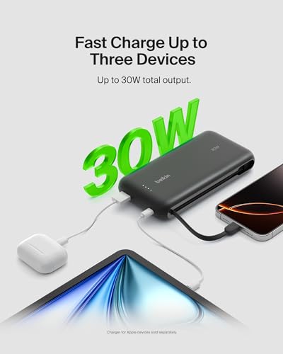 20000mAh 30W USB C Power Bank
