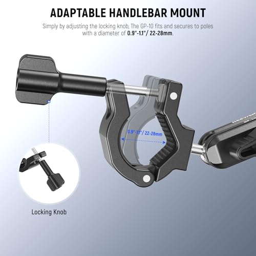 Action Camera Pole Mount with Two 360° Ball Heads 1