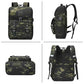 Vintage Backpack Travel Laptop Backpack with usb Charging Port for Women & Men College Backpack Fits 15.6 Inch Laptop Camouflage Green