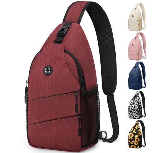Crossbody Bags for Women Men Trendy Sling Bag Backpack Chest Bag