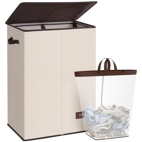 130L Laundry Hamper with Lid