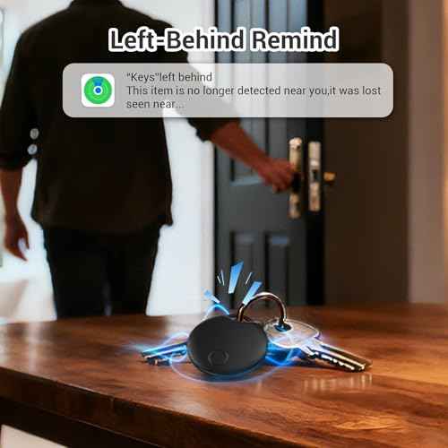 Air Tracker Tag 4 Pack Luggage Tracker Smart Tag Works with Apple Find My (4 Count)