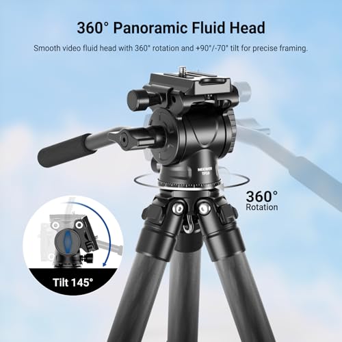 Carbon Fiber Desktop Mini Tripod for Camera