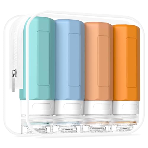 Travel Bottles for Toiletries 3oz (4 Count)