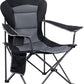 High Back Folding Camping Chair Oversized and Fully Padded