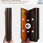 Men Slim Leather Wallet Metal Case Money Clip