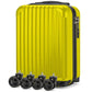 Personal Item Suitcase 18x14x8 Inches Hardside Built In TSA Lock & USB Port Lightweight Luggage With Removable Silent Wheels Underseat Carry